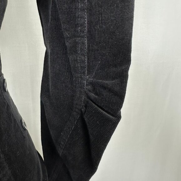 Betsey Johnson Victorian Corduroy Corset Jacket Women Size 2 Steampunk Goth Vamp - Picture 4 of 11